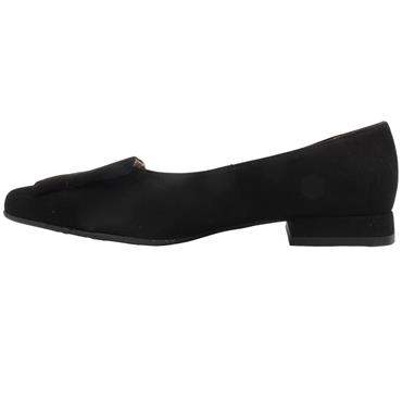 BIOECO 1114 0026 SHOE - BLACK SUEDE